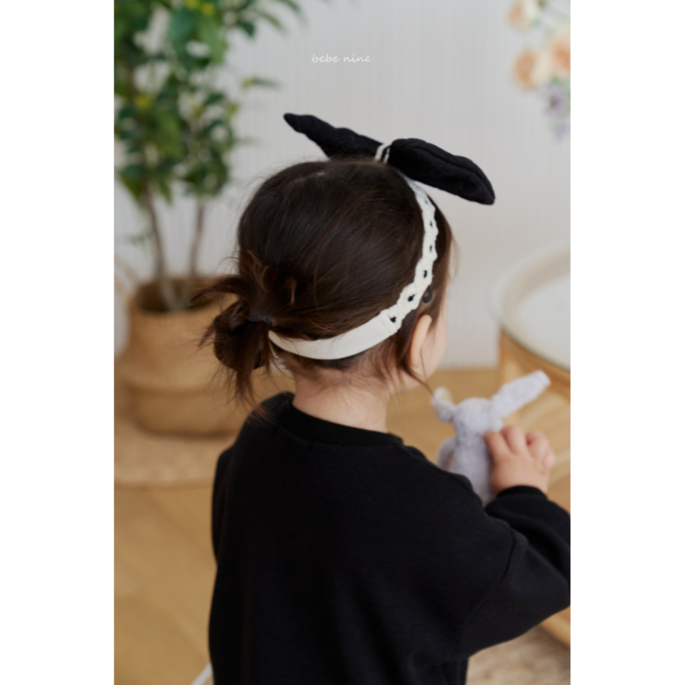 Bebenine  髮飾 베베나인 헤일리리본밴드-細節圖3