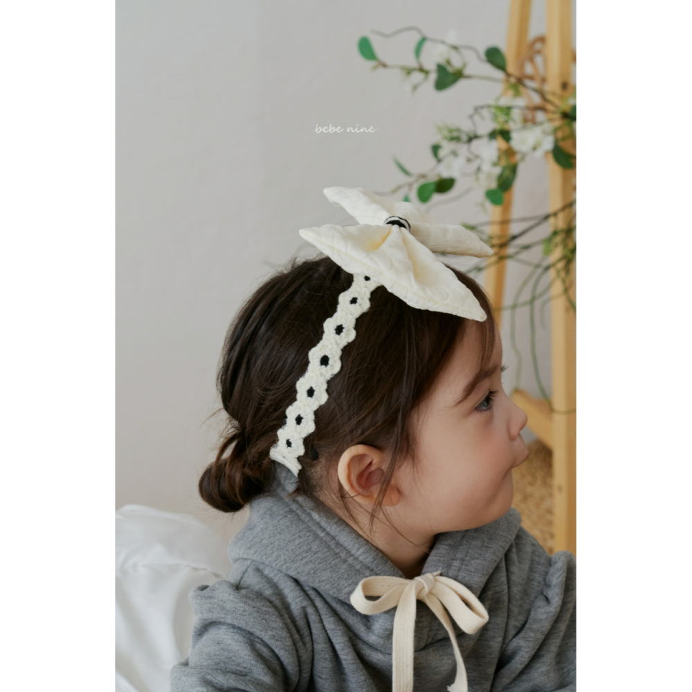 Bebenine  髮飾 베베나인 헤일리리본밴드-細節圖7