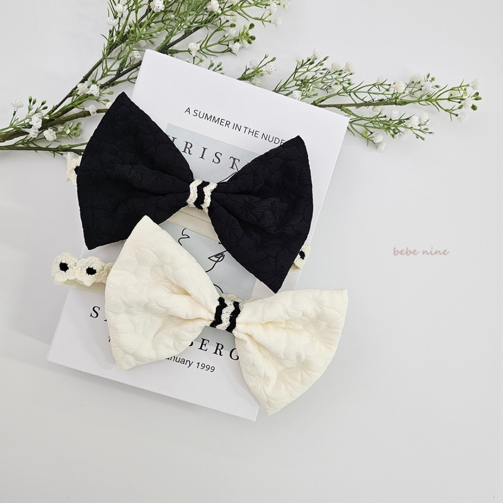 Bebenine  髮飾 베베나인 헤일리리본밴드-細節圖9