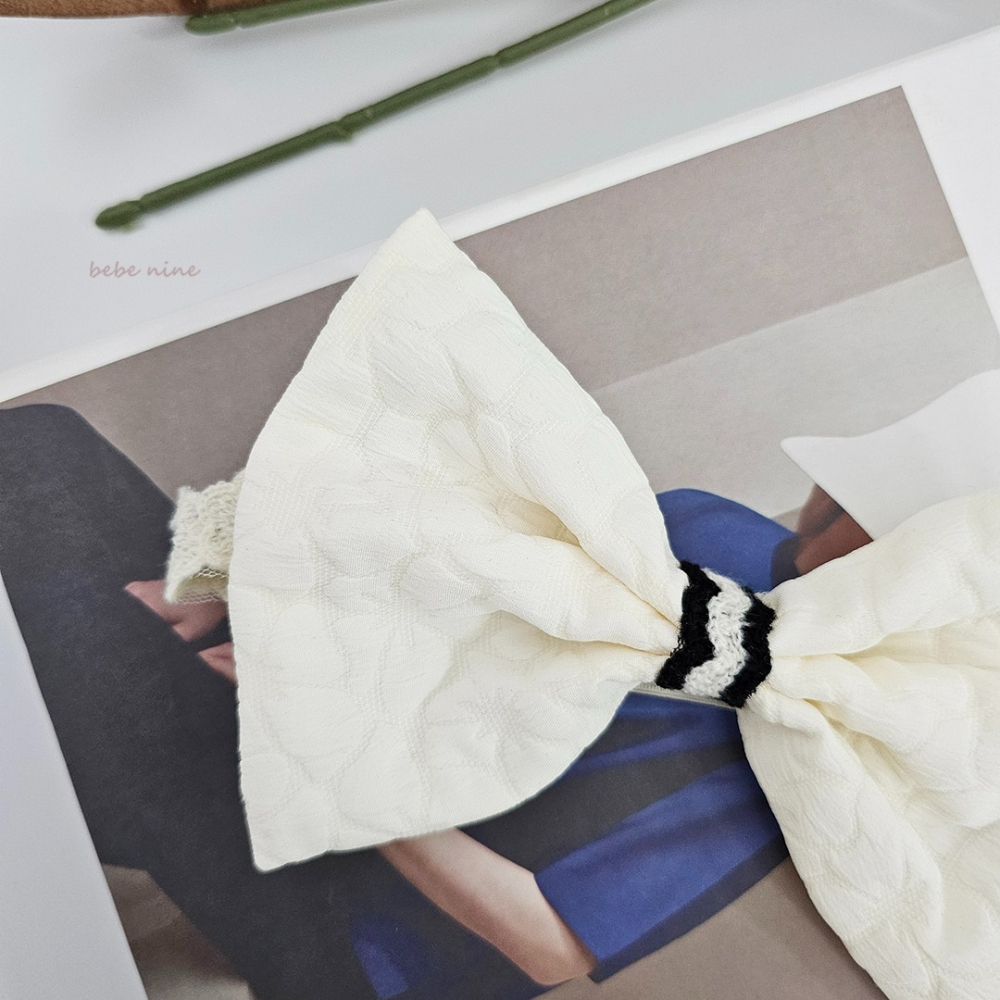 Bebenine  髮飾 베베나인 헤일리리본밴드-細節圖10