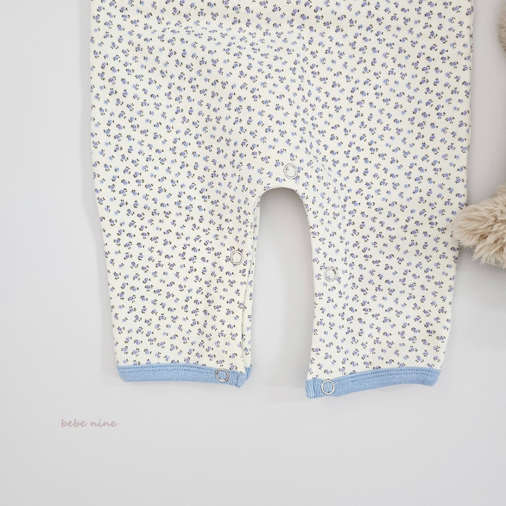 Bebenine 包屁衣 베베나인 플라워실내복슈트-細節圖10