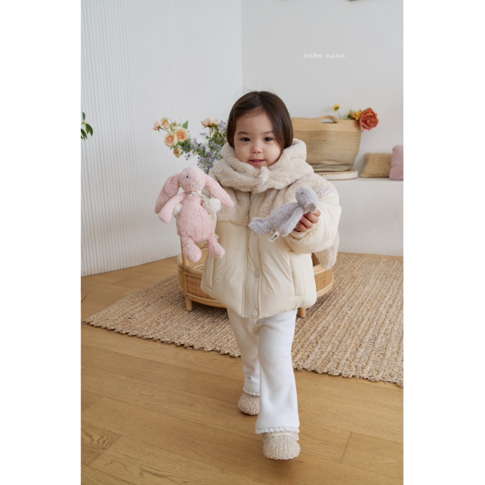 Bebenine 褲子 베베나인 프릴기모나팔팬츠-細節圖2