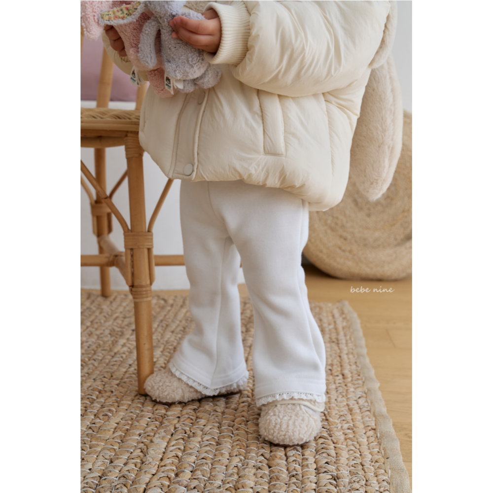 Bebenine 褲子 베베나인 프릴기모나팔팬츠-細節圖5