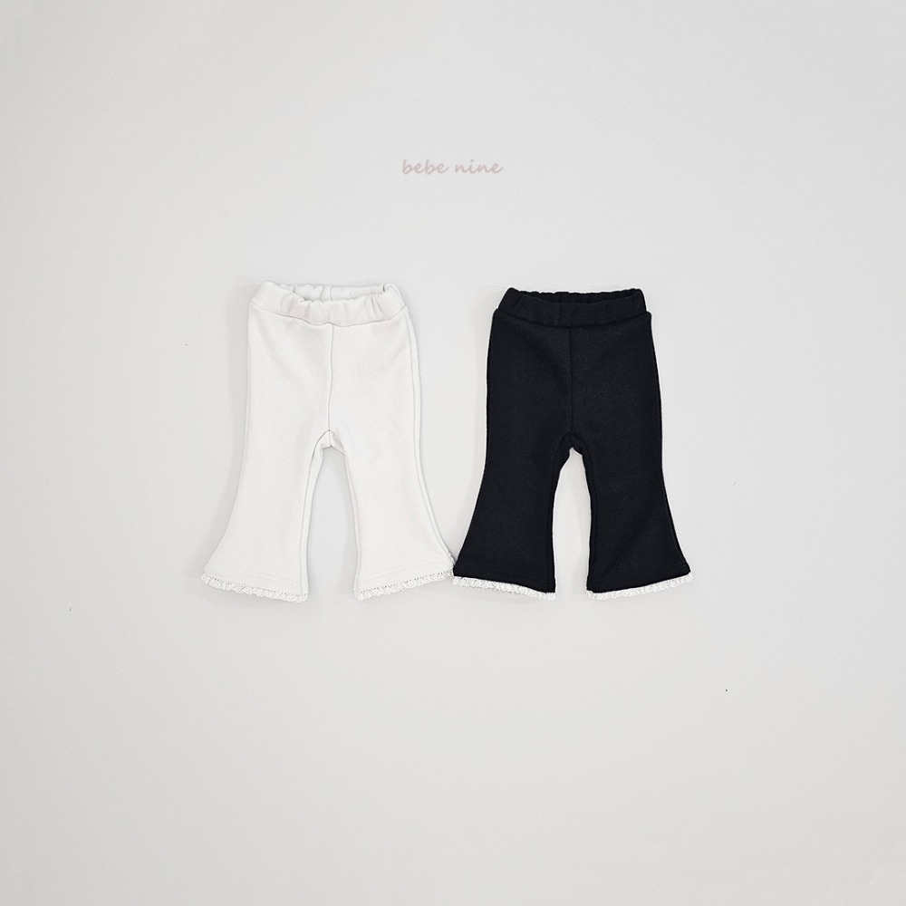 Bebenine 褲子 베베나인 프릴기모나팔팬츠-細節圖7