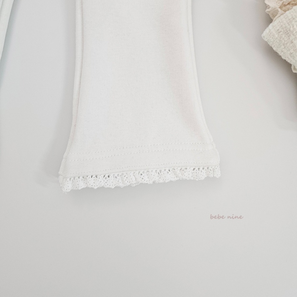 Bebenine 褲子 베베나인 프릴기모나팔팬츠-細節圖9