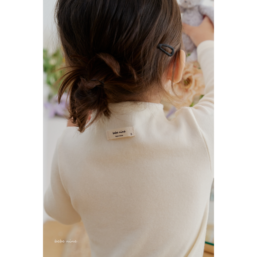 Bebenine 上衣 베베나인 포그니반목티-細節圖5