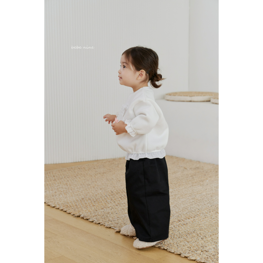 Bebenine 褲子 베베나인 코튼루즈팬츠-細節圖5