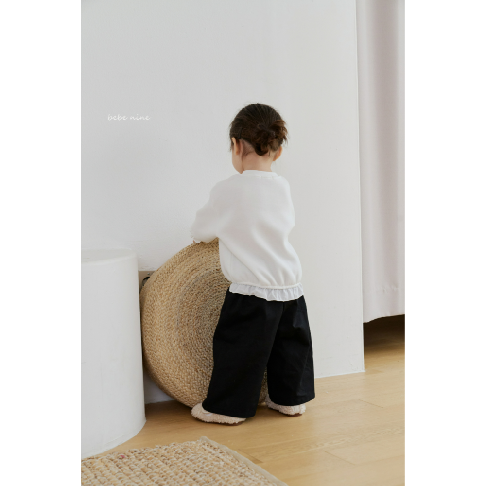 Bebenine 褲子 베베나인 코튼루즈팬츠-細節圖6