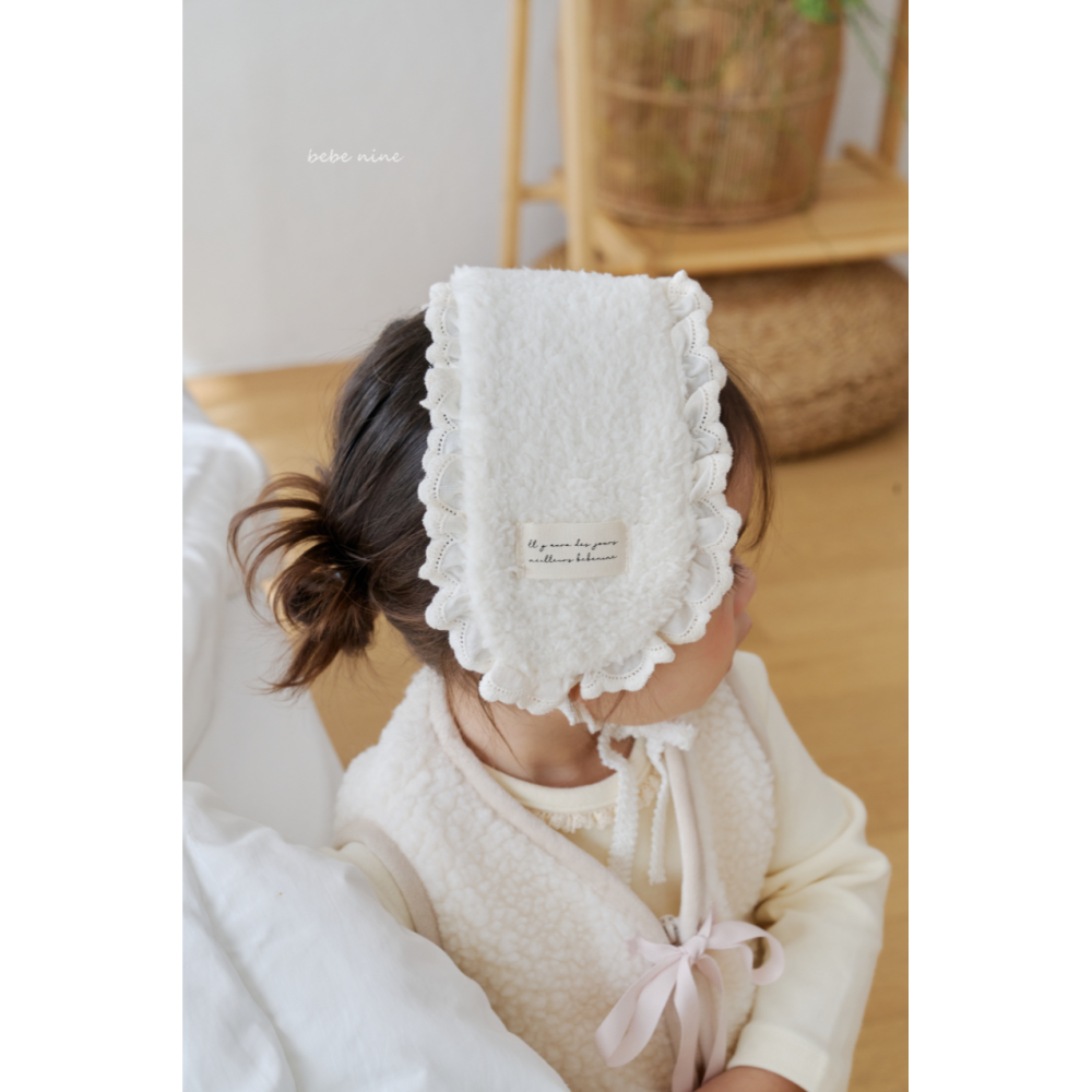 Bebenine 髮飾 베베나인 윈터레이스귀도리-細節圖2