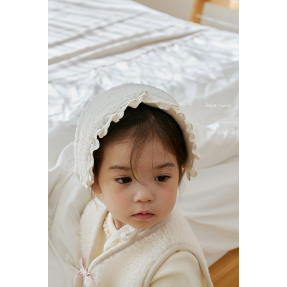 Bebenine 髮飾 베베나인 윈터레이스귀도리-細節圖5