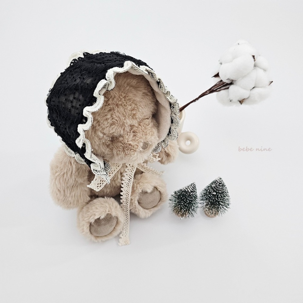 Bebenine 髮飾 베베나인 윈터레이스귀도리-細節圖8