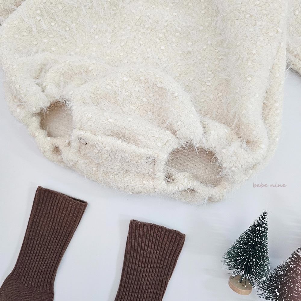 Bebenine 包屁衣 베베나인 뽀송눈꽃슈트-細節圖11