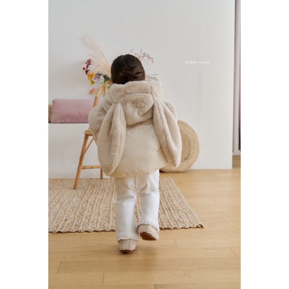 Bebenine 外套 베베나인 바니후드패딩-細節圖4