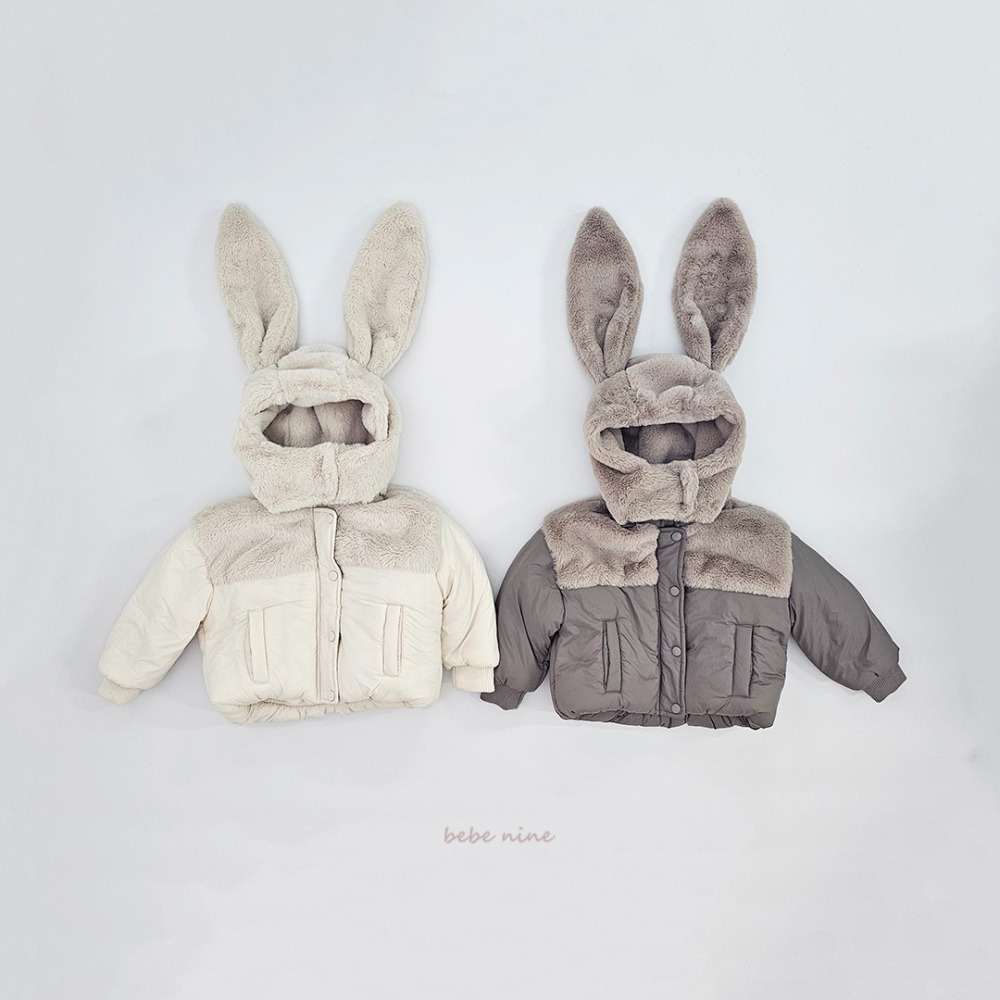 Bebenine 外套 베베나인 바니후드패딩-細節圖8
