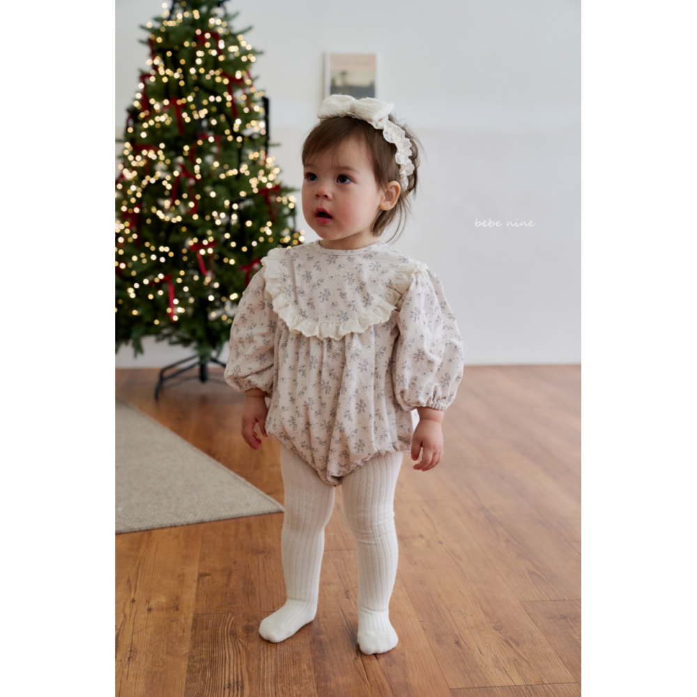 Bebenine 包屁衣 베베나인 로젤플라워슈트-細節圖2