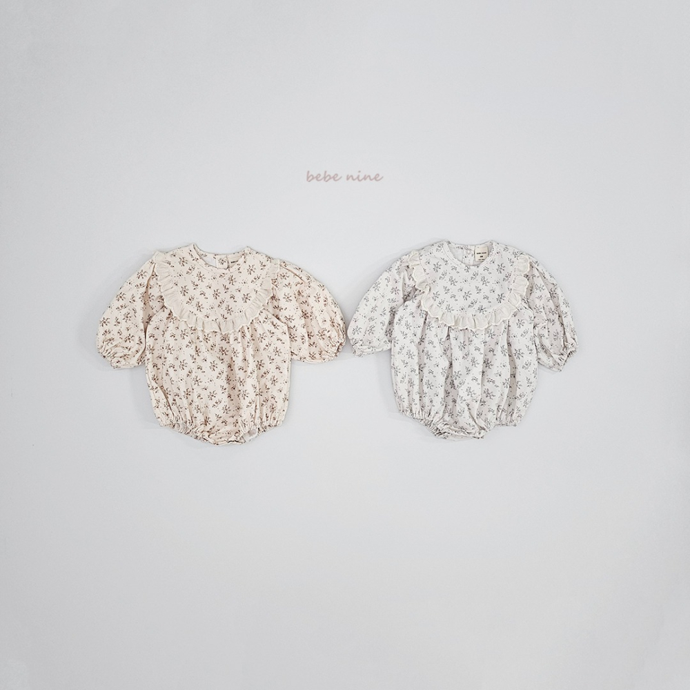 Bebenine 包屁衣 베베나인 로젤플라워슈트-細節圖8
