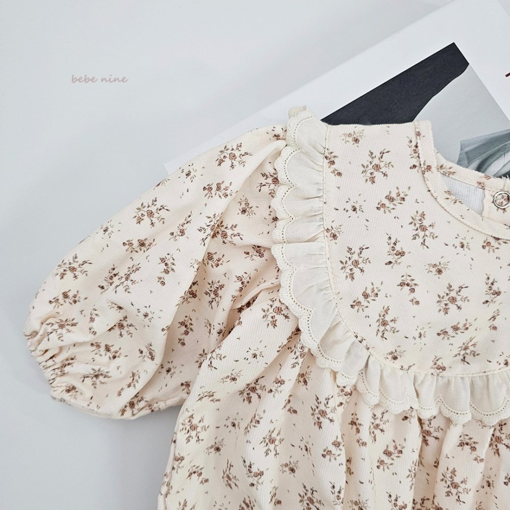 Bebenine 包屁衣 베베나인 로젤플라워슈트-細節圖9