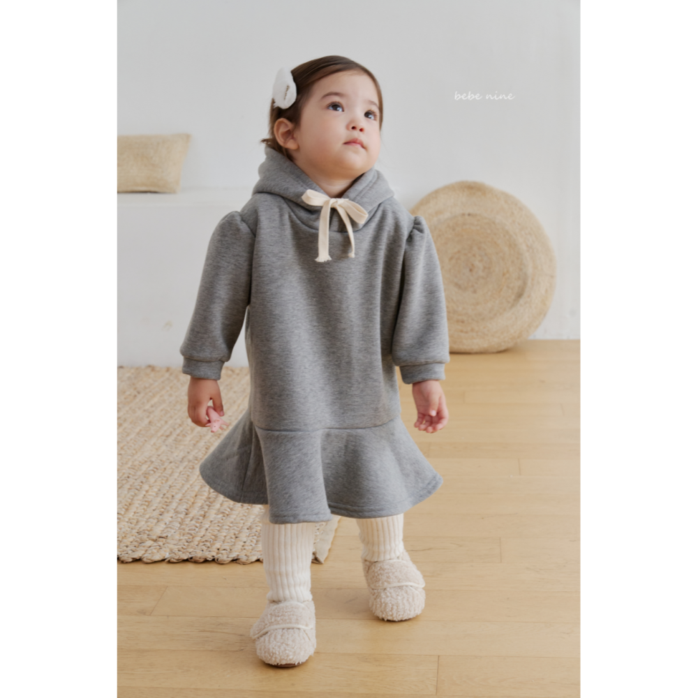 Bebenine 洋裝 베베나인 러블리기모원피스-細節圖2