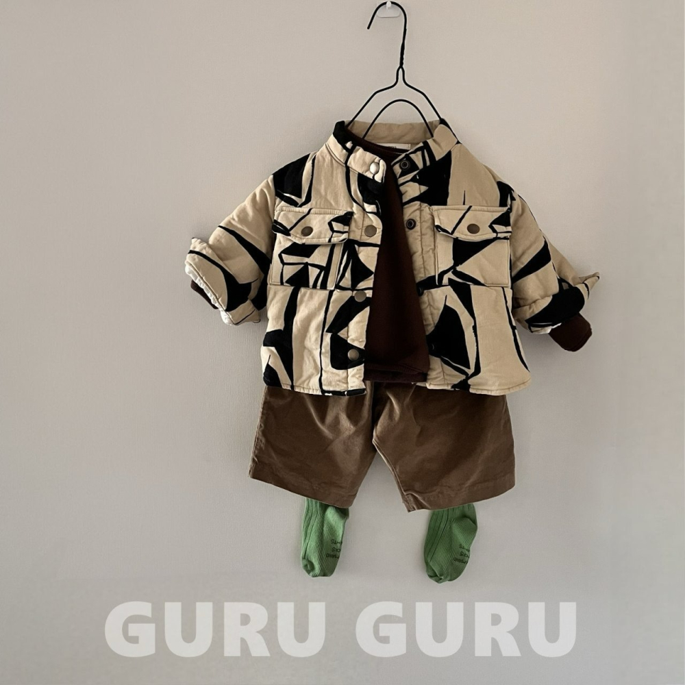 Guruguru 褲子 구루구루 골덴우드팬츠-細節圖8