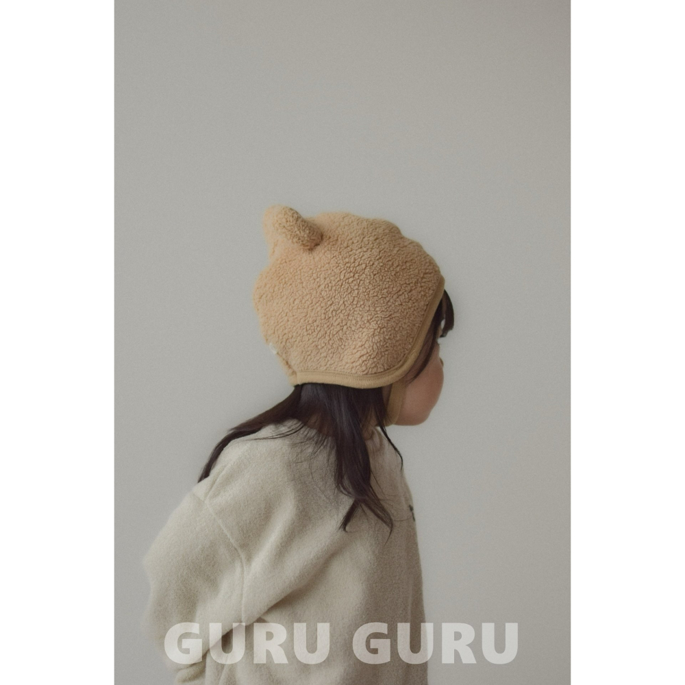 Guruguru 帽子 구루구루 곰돌이햇-細節圖2
