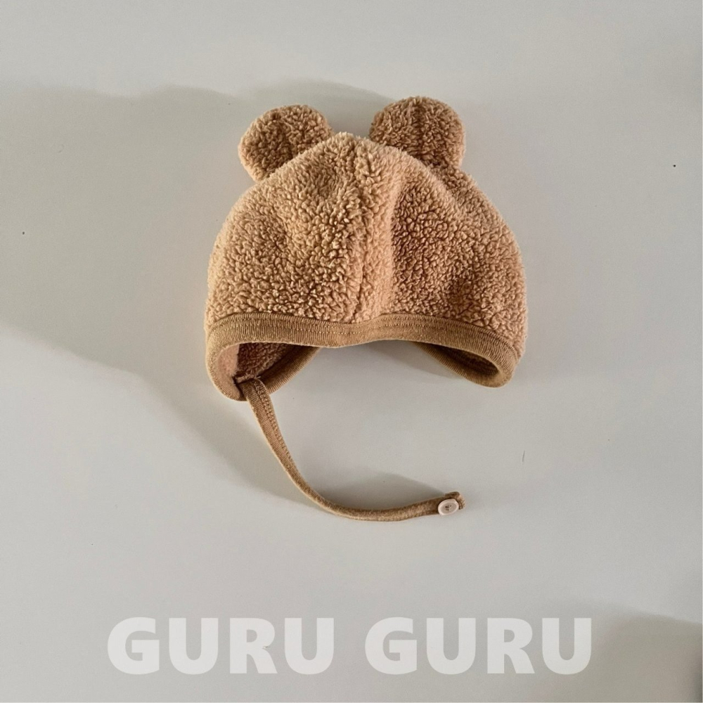 Guruguru 帽子 구루구루 곰돌이햇-細節圖8