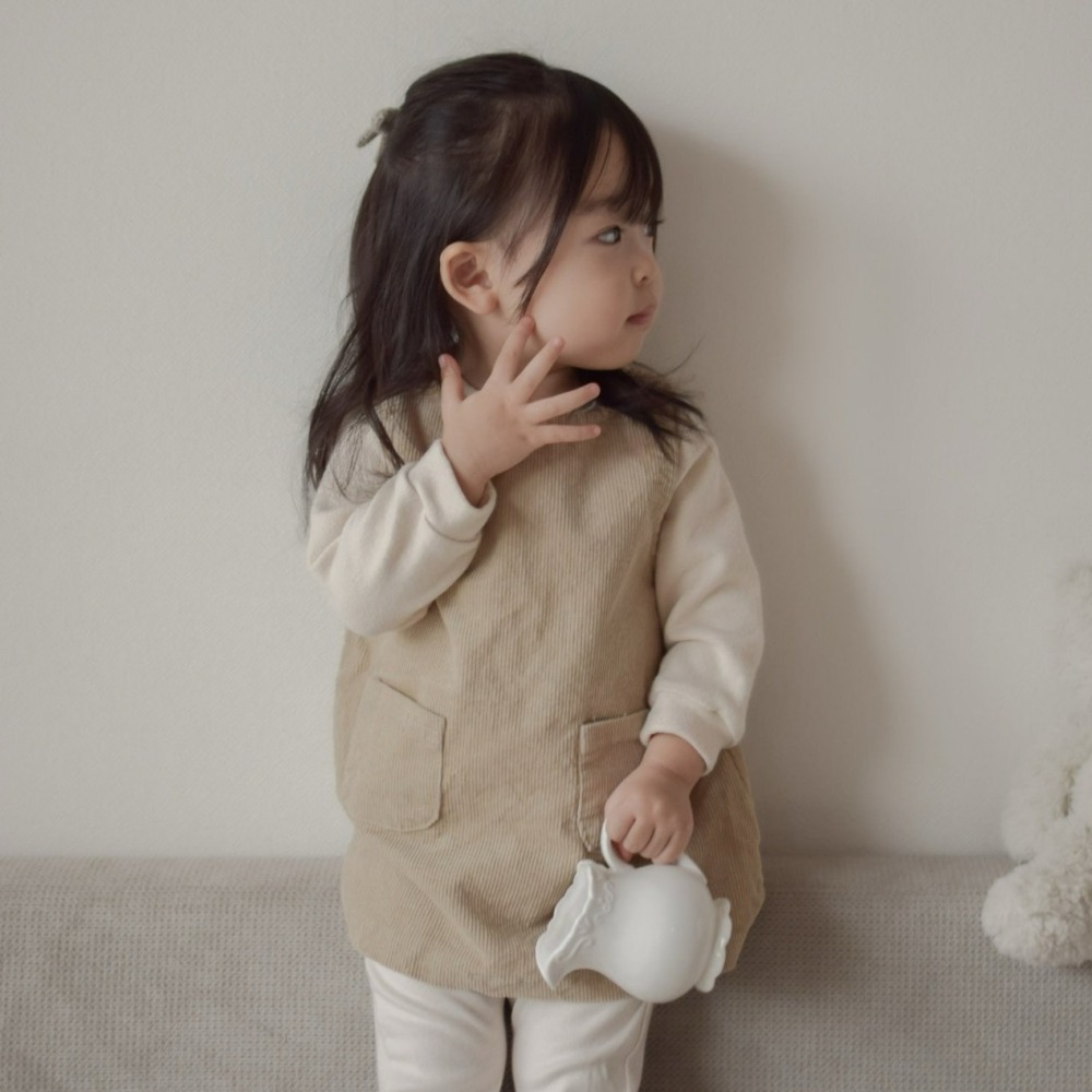 Guruguru 上衣 구루구루 기모라운드티-細節圖2