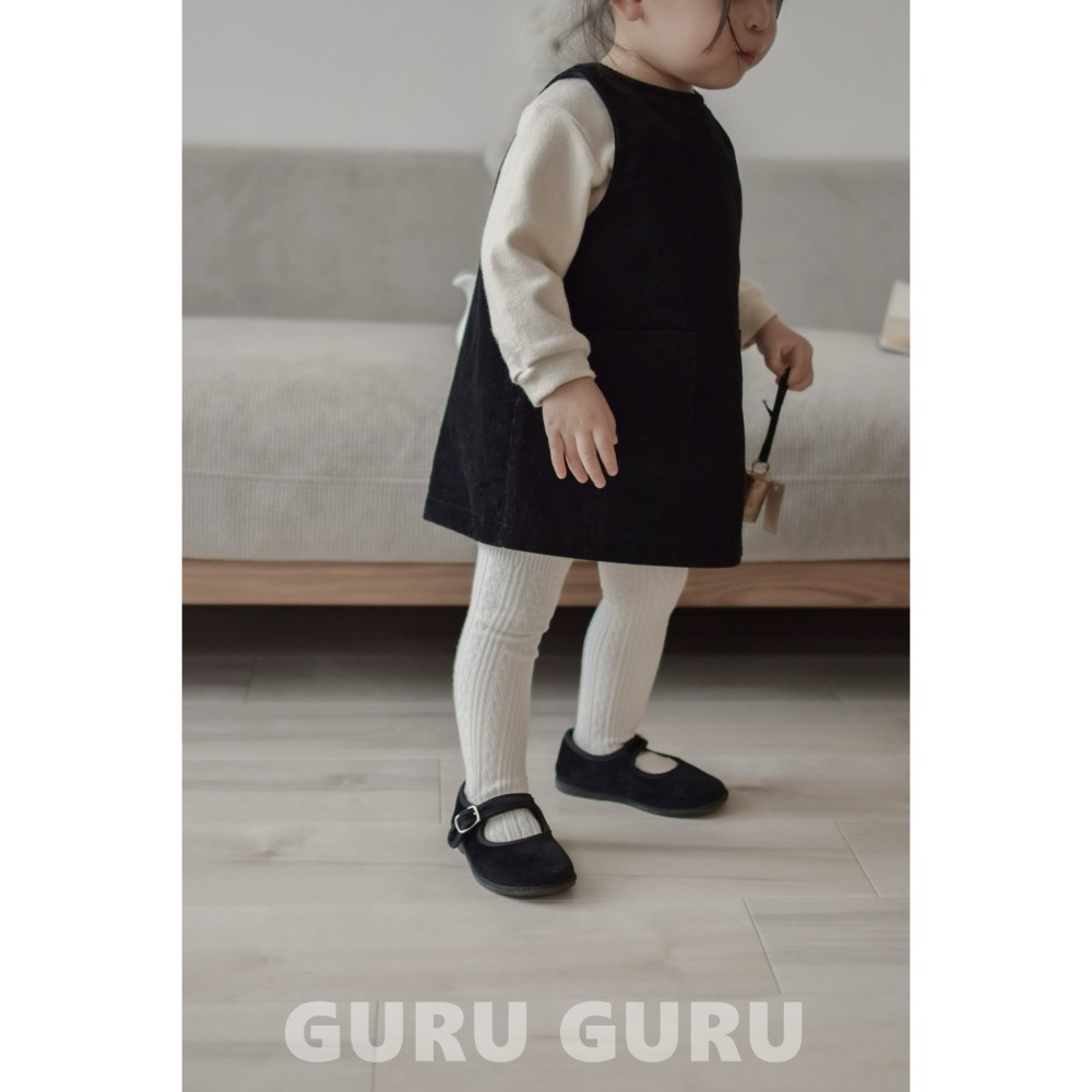 Guruguru 上衣 구루구루 기모라운드티-細節圖5