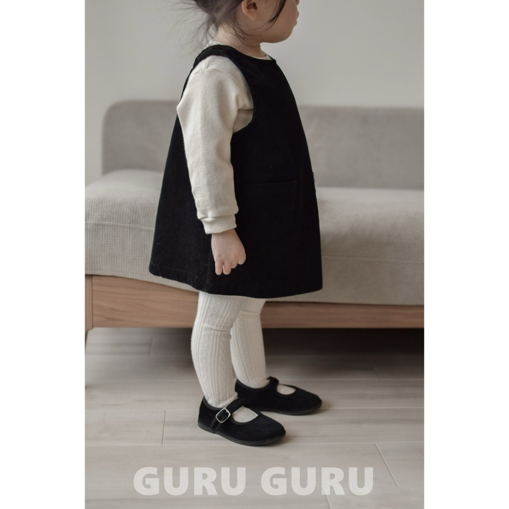 Guruguru 上衣 구루구루 기모라운드티-細節圖6