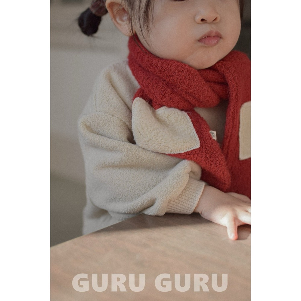 Guruguru 圍巾 구루구루 네모머플러-細節圖2