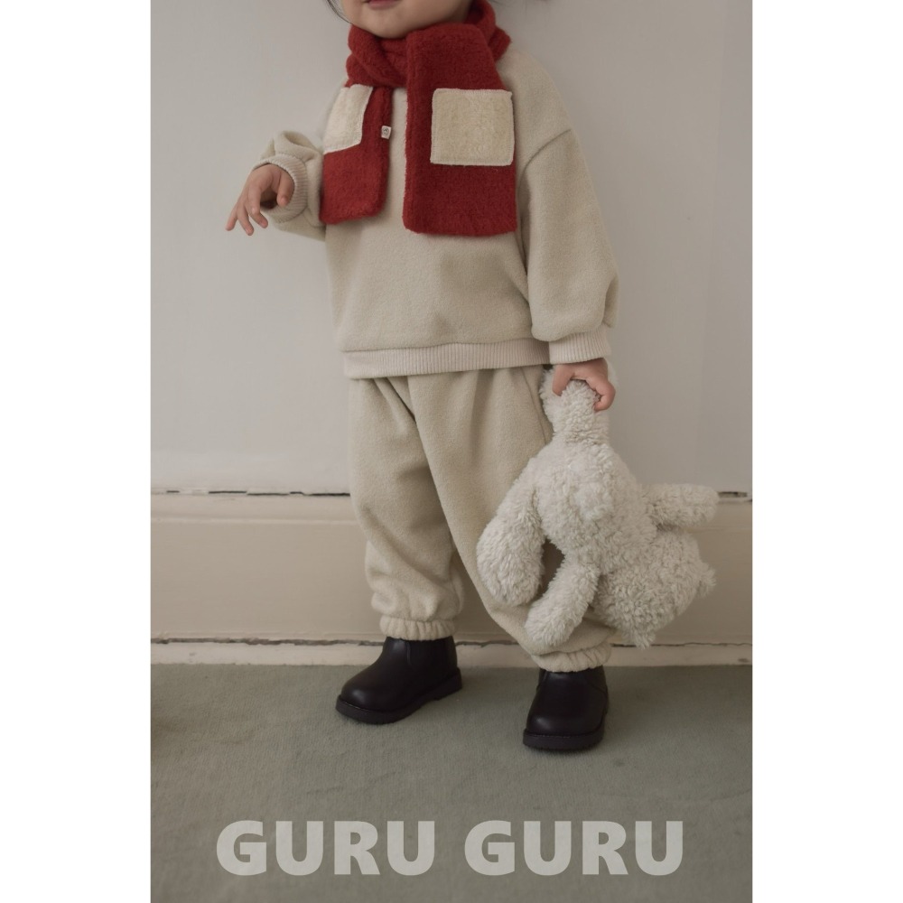 Guruguru 圍巾 구루구루 네모머플러-細節圖3