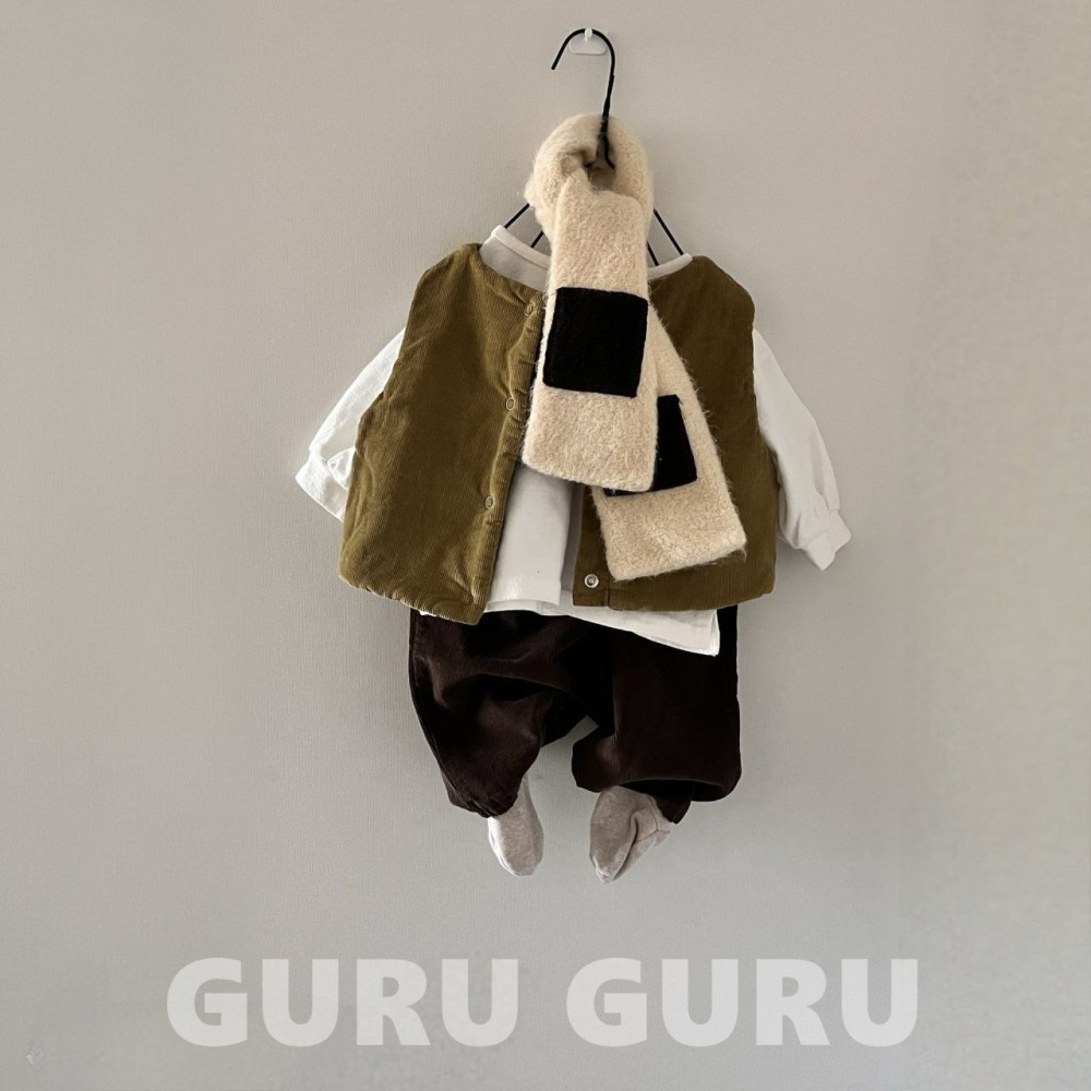 Guruguru 圍巾 구루구루 네모머플러-細節圖6