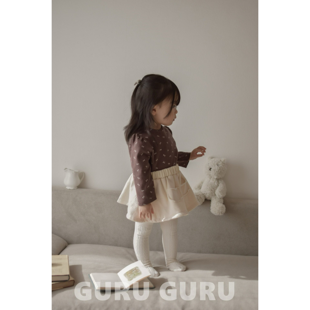 Guruguru 上衣 구루구루 리본뽕티-細節圖4