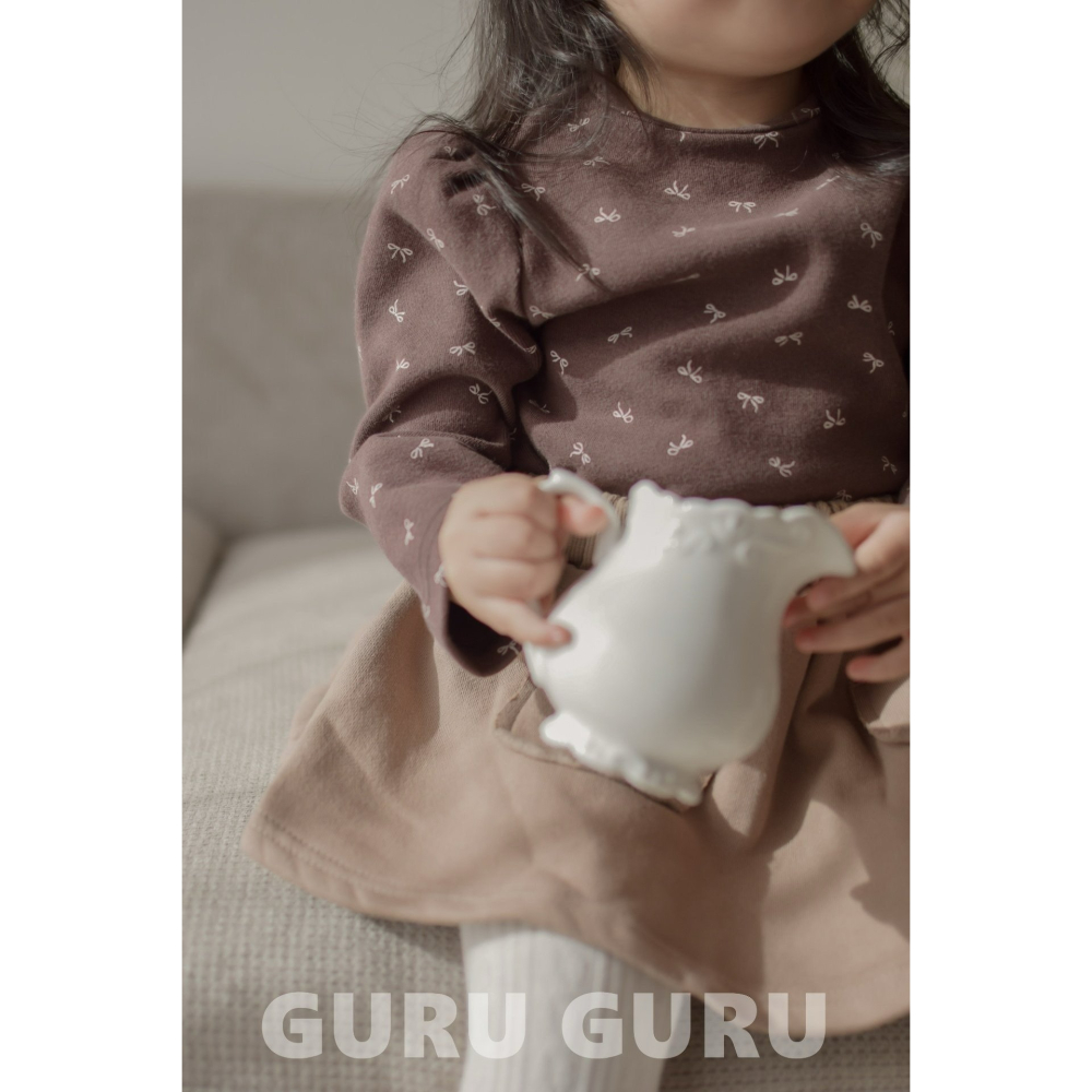 Guruguru 上衣 구루구루 리본뽕티-細節圖6