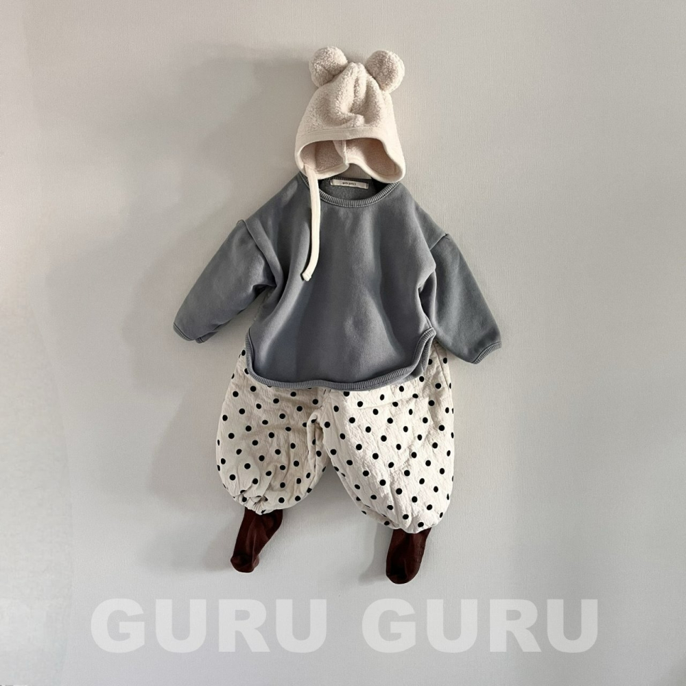 Guruguru 褲子 구루구루 본딩도트쏘세지-細節圖8