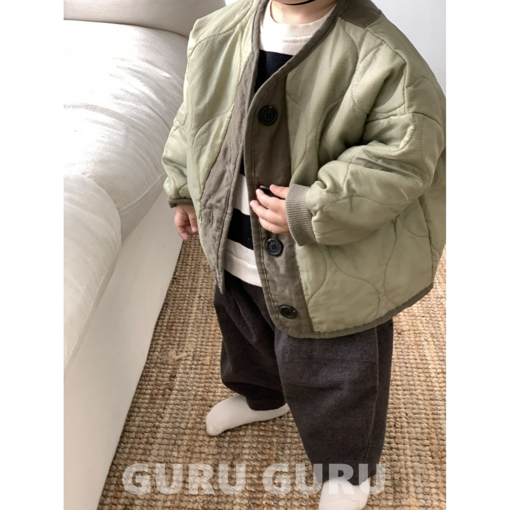 Guruguru 外套 구루구루 야상자켓-細節圖2