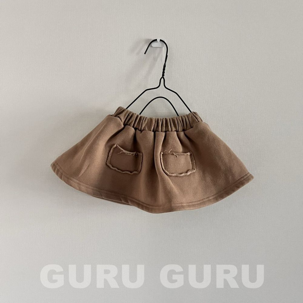 Guruguru 裙子 구루구루 주머니스커트-細節圖10