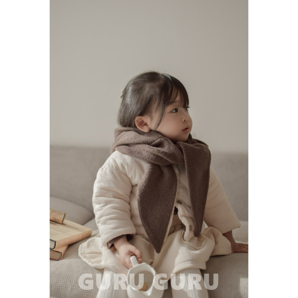 Guruguru 圍巾 구루구루 후드목도리-細節圖3