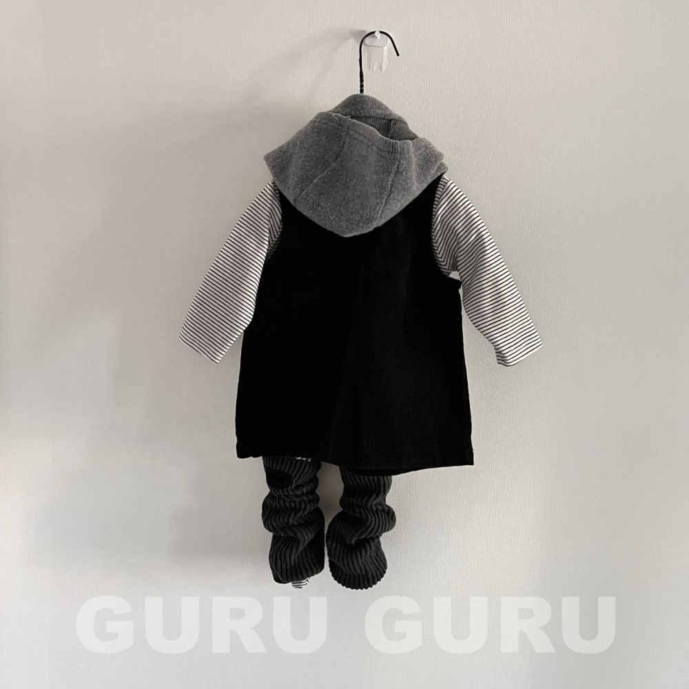 Guruguru 圍巾 구루구루 후드목도리-細節圖9