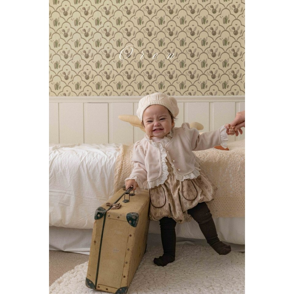 Oren 開襟衫 오렌 마리후리스가디건베베-細節圖2