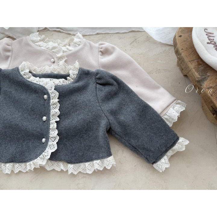 Oren 開襟衫 오렌 마리후리스가디건베베-細節圖4