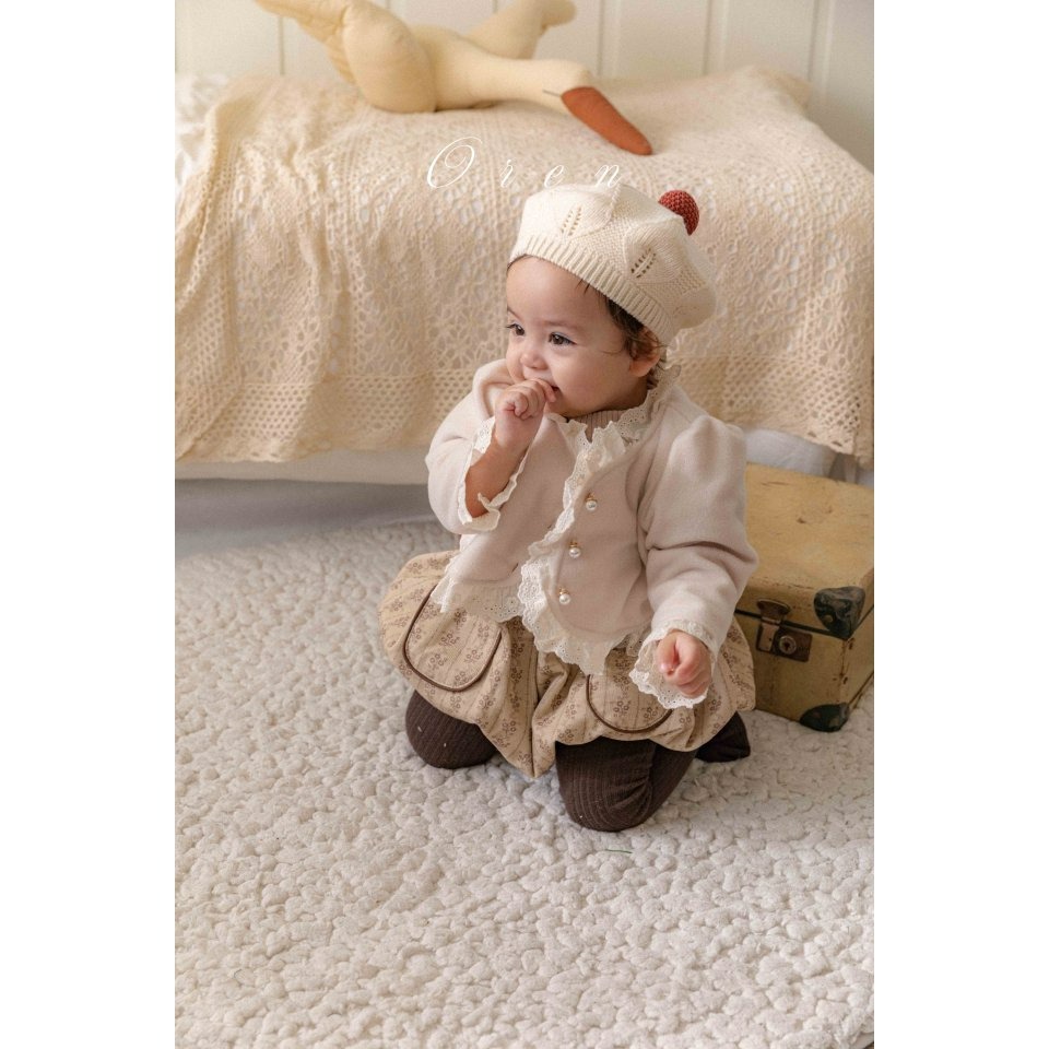 Oren 開襟衫 오렌 마리후리스가디건베베-細節圖5