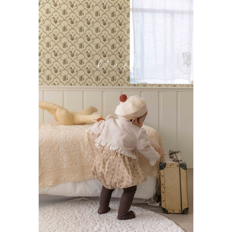 Oren 開襟衫 오렌 마리후리스가디건베베-細節圖6