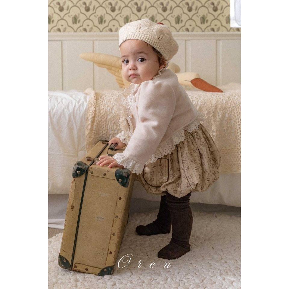 Oren 開襟衫 오렌 마리후리스가디건베베-細節圖7