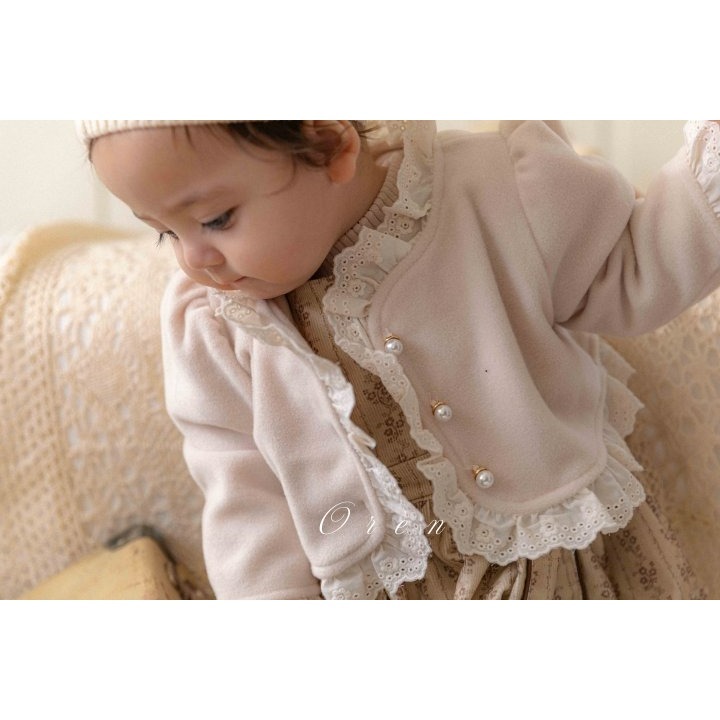 Oren 開襟衫 오렌 마리후리스가디건베베-細節圖8