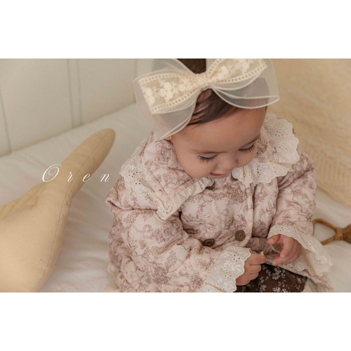 Oren 外套 오렌 메리루루패딩점퍼베베-細節圖4