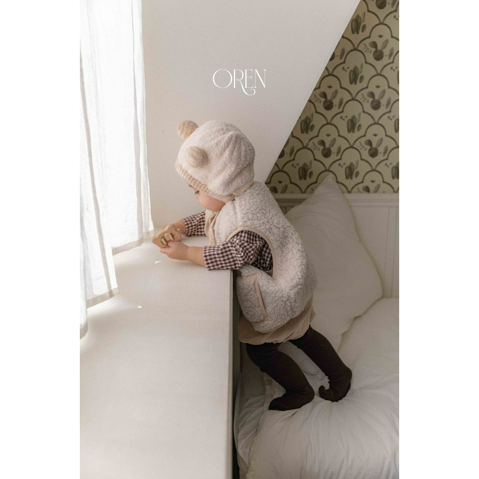 Oren 背心 오렌 베어덤블조끼베베-細節圖2