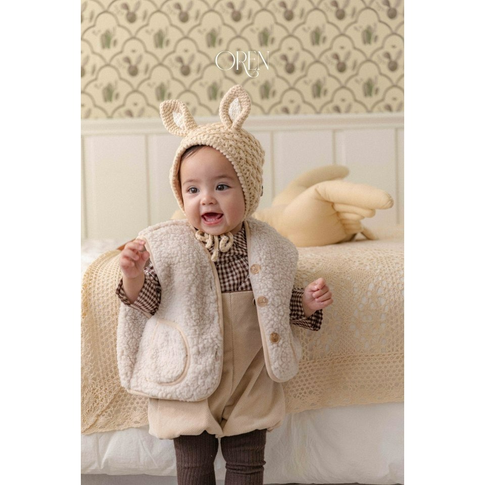 Oren 背心 오렌 베어덤블조끼베베-細節圖4