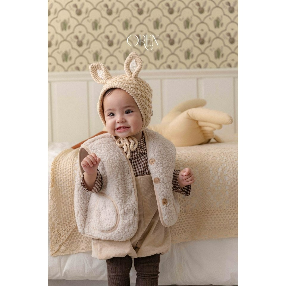 Oren 背心 오렌 베어덤블조끼베베-細節圖5