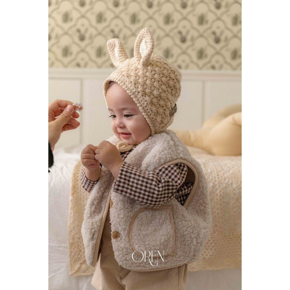 Oren 背心 오렌 베어덤블조끼베베-細節圖6