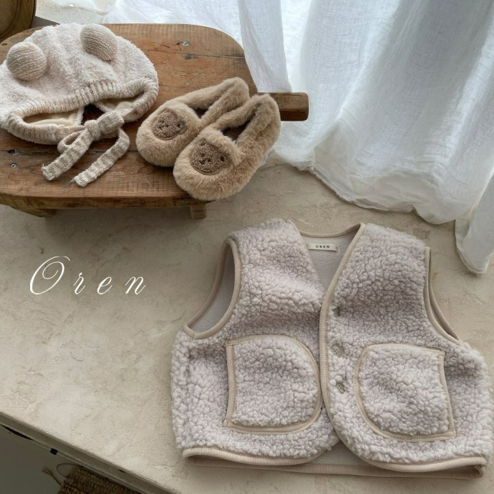 Oren 背心 오렌 베어덤블조끼베베-細節圖11